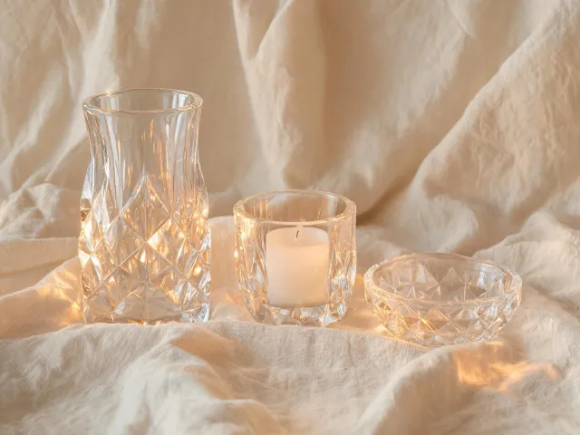 Crystal glass gift set